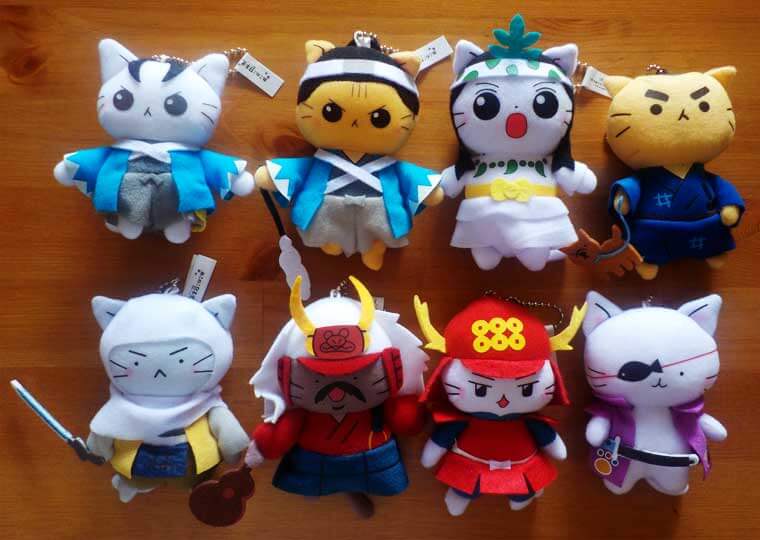 水曜でアニメ放送 マスコット人形が大量に届き ねこねこ日本史 祭りに